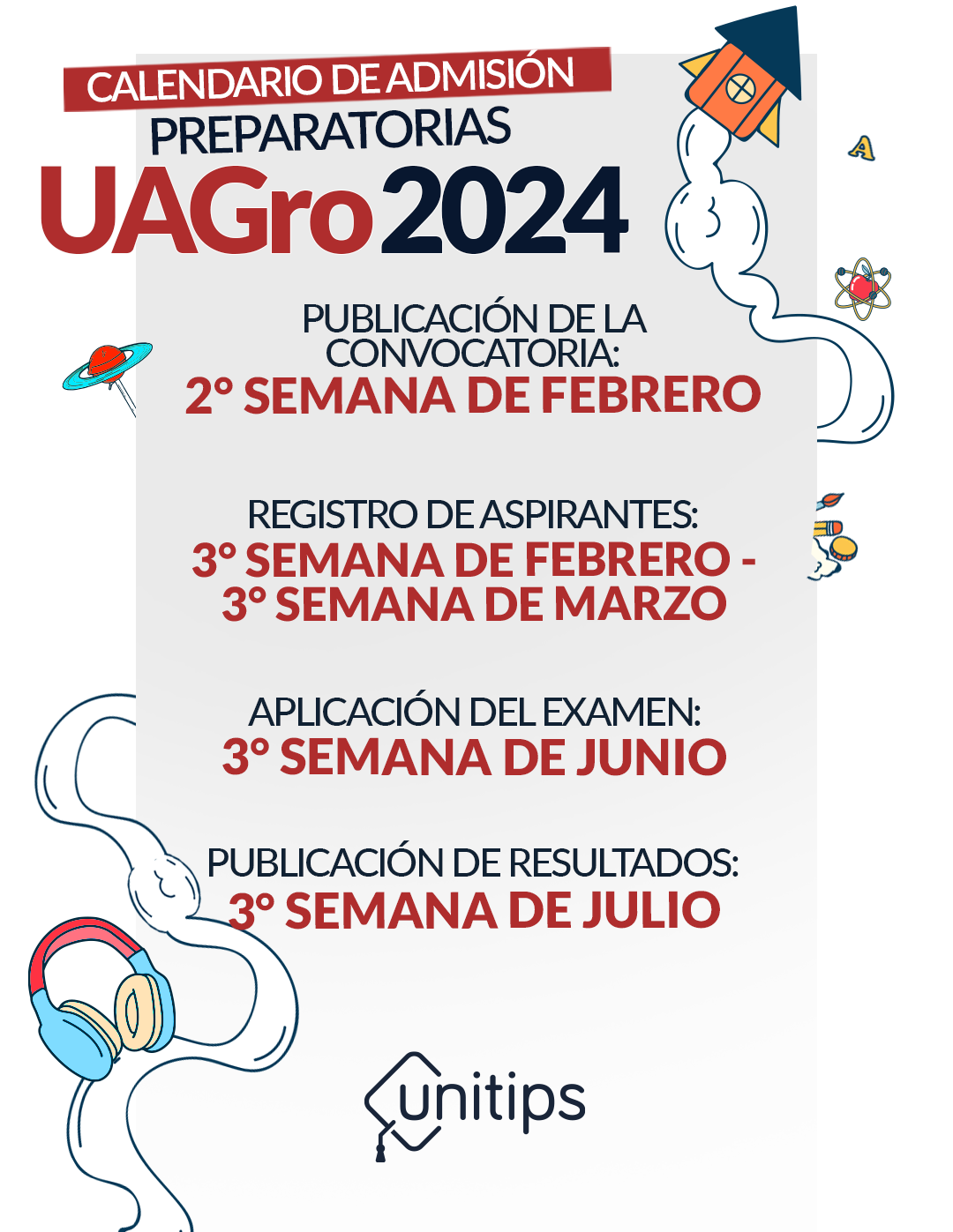 Ingreso a las preparatorias de la UAGro 2024